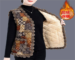 加絨保暖馬甲